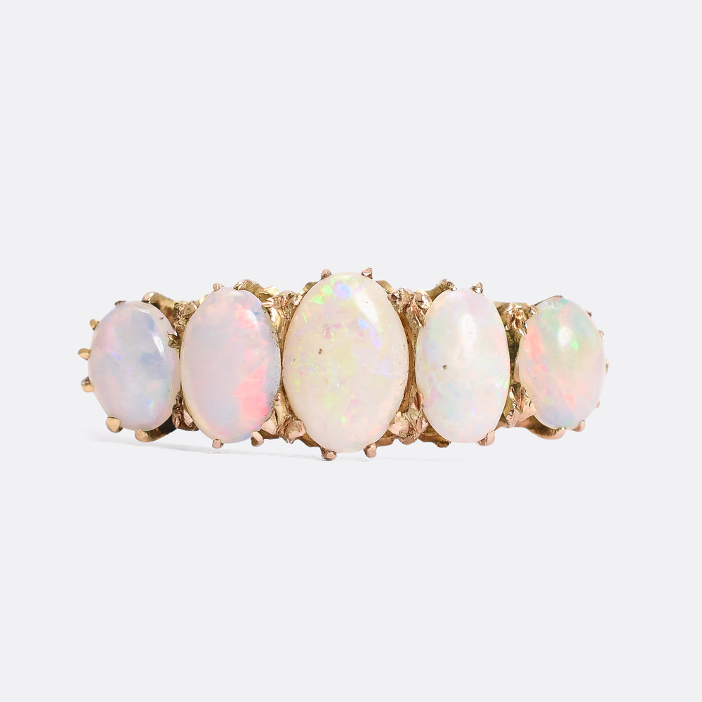 Edwardian Opal 5-Stone Ring