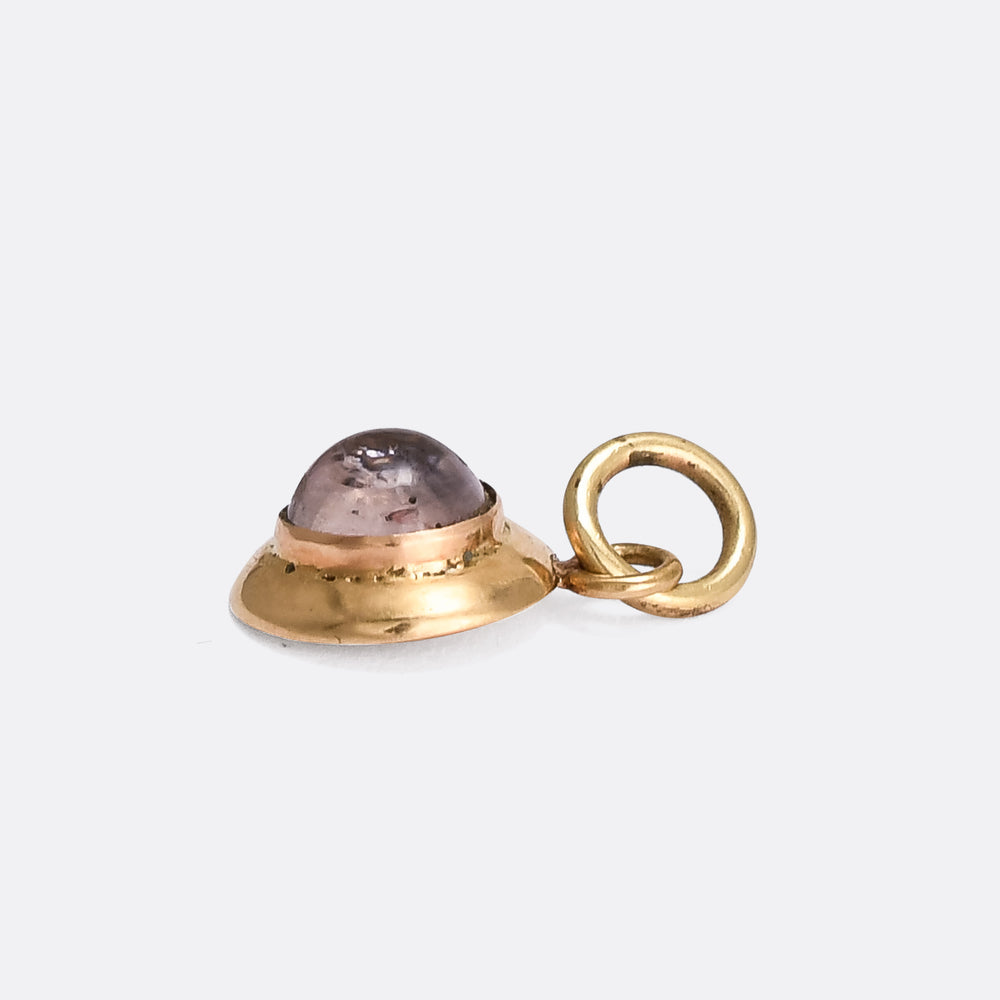 Edwardian Spaceship Charm