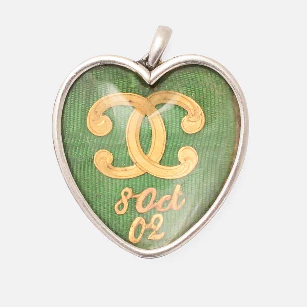 Edwardian Cartier Heart Pendant