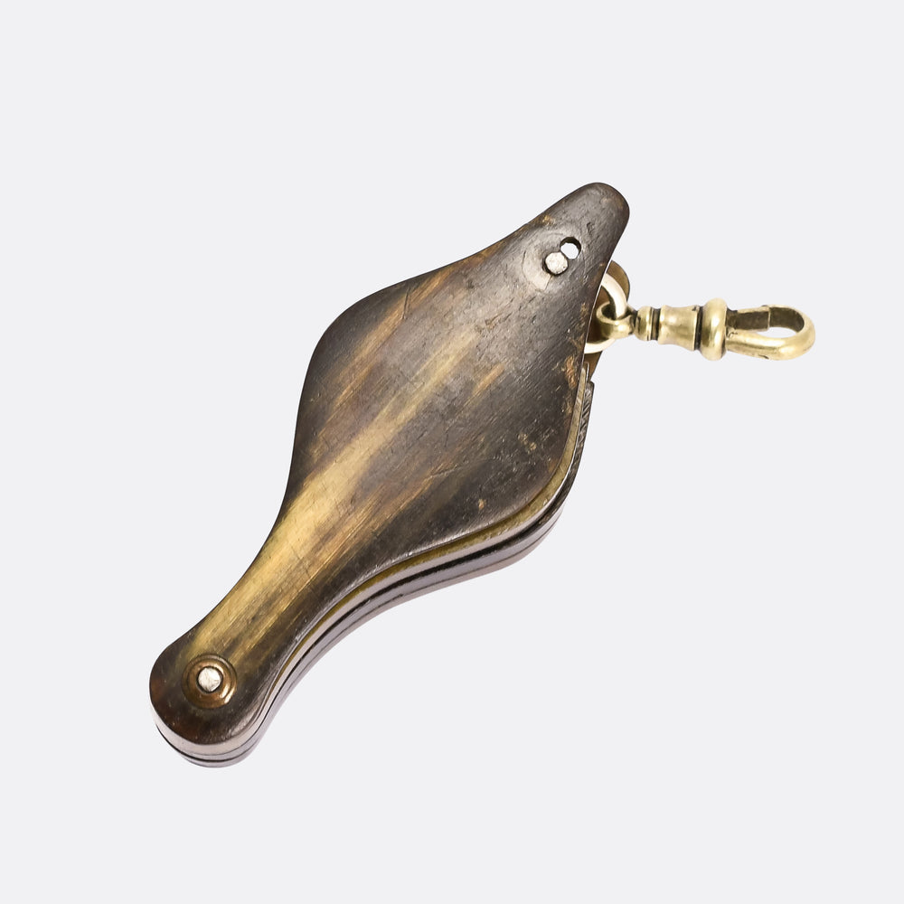Georgian Buffalo Horn Jeweller's Loupe