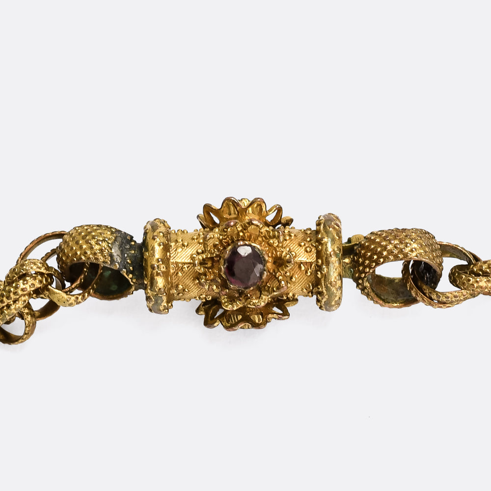 Georgian Regency Pinchbeck Guard Chain