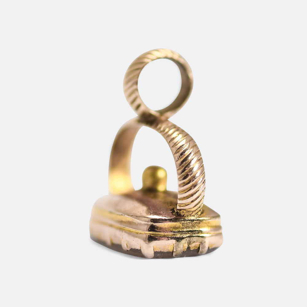 Georgian Singing Dove Seal Fob