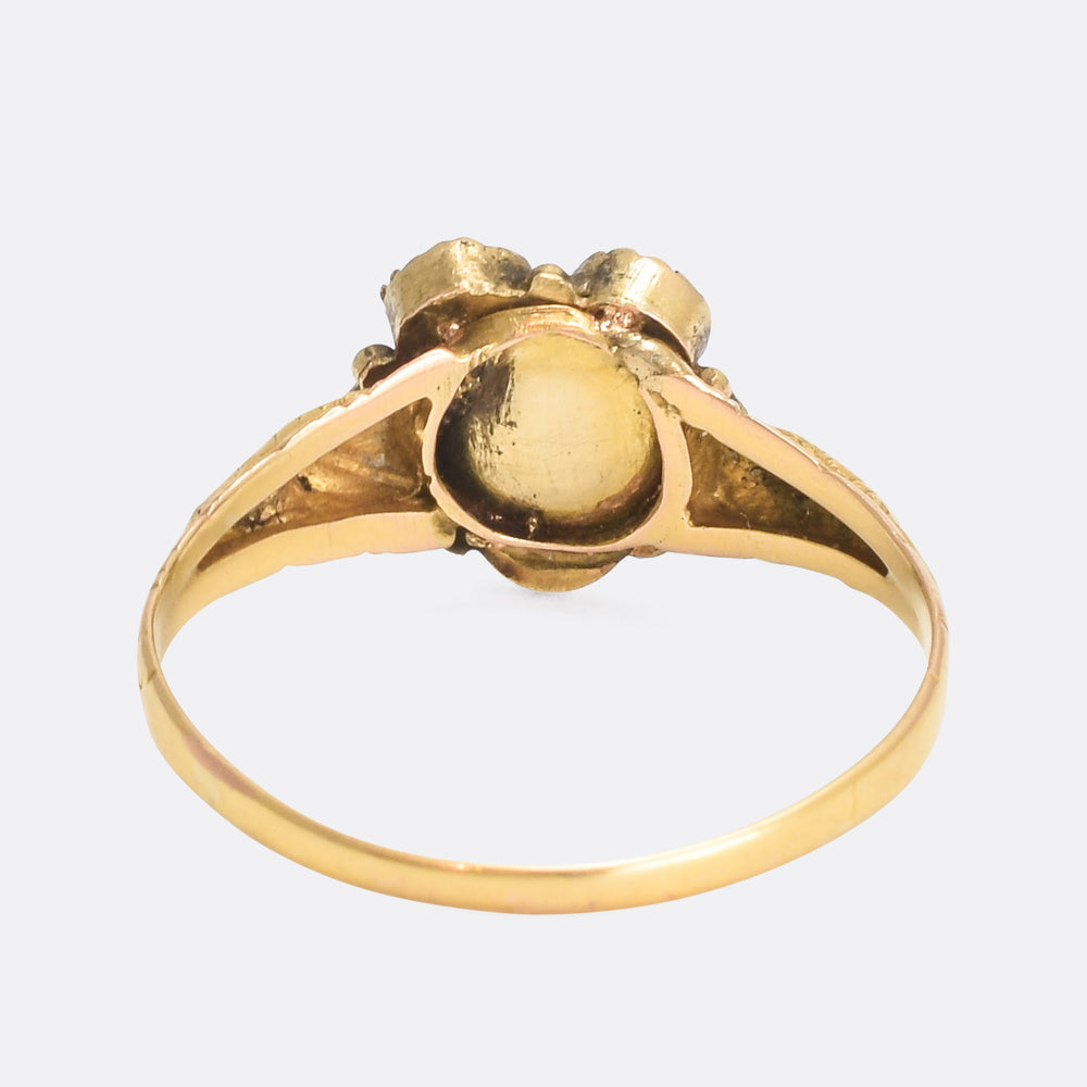 Georgian Acrostic REGARD Ring