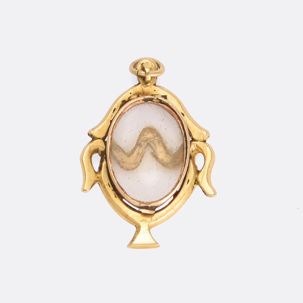 Georgian Enamelled Urn Locket