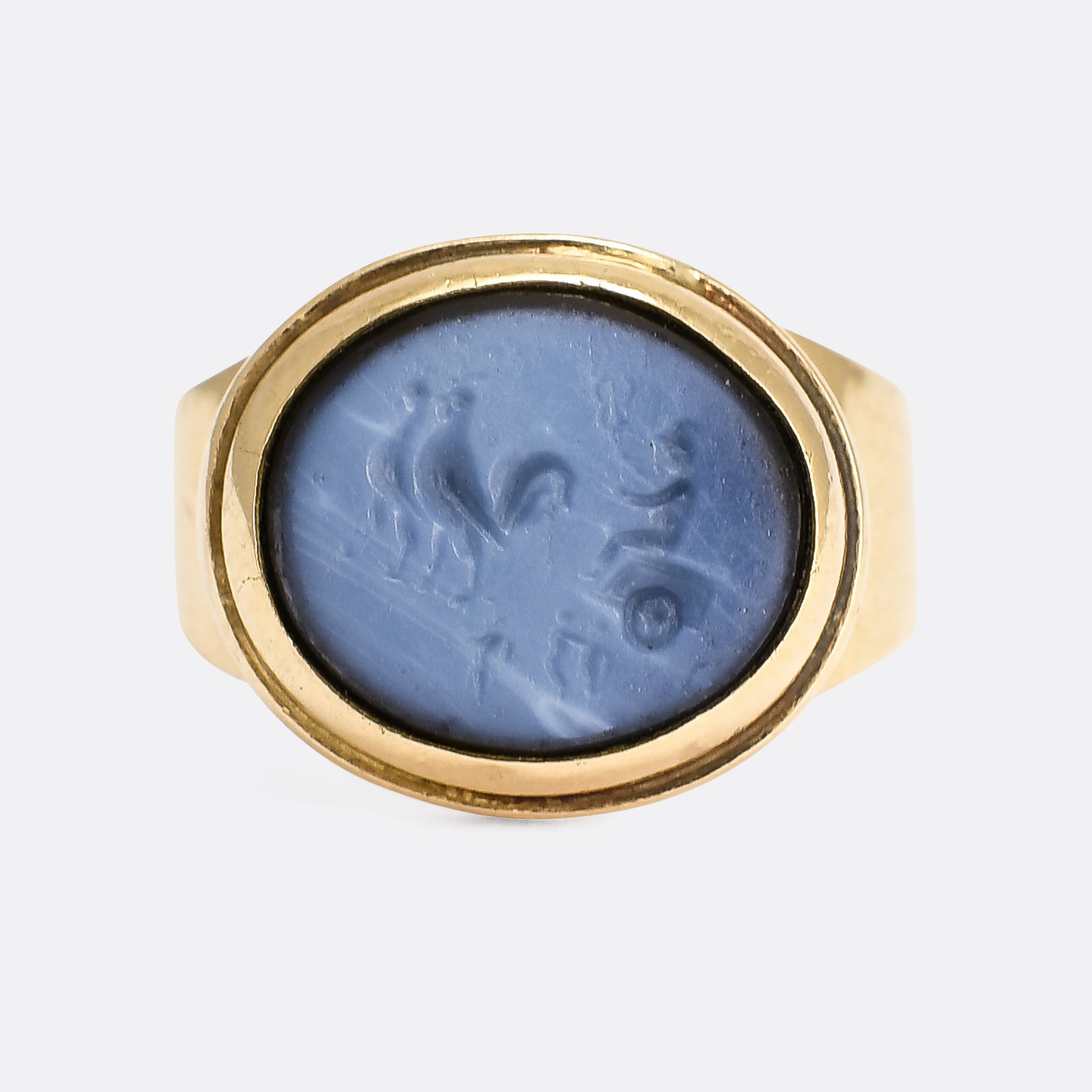 Hermes shop signet ring