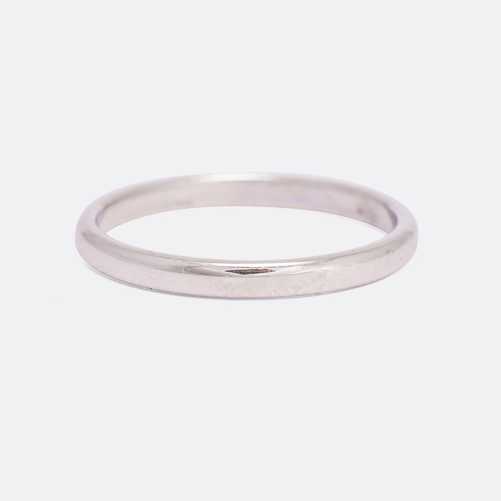 Tiffany & Co Platinum Wedding Ring