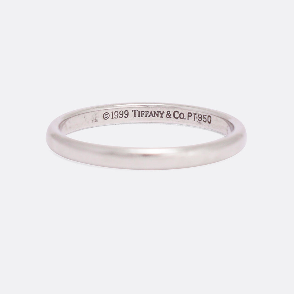Tiffany & Co Platinum Wedding Ring