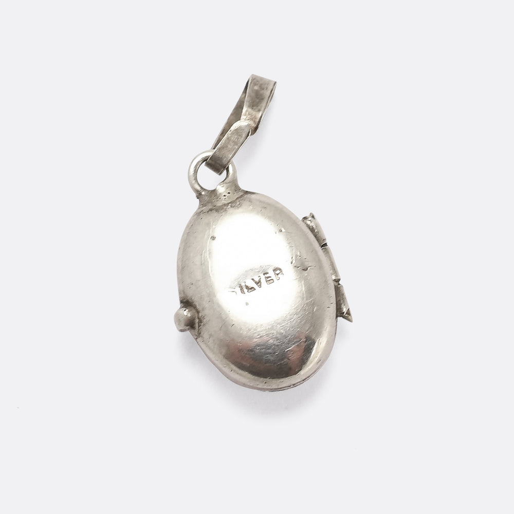Tiny Victorian Silver Locket