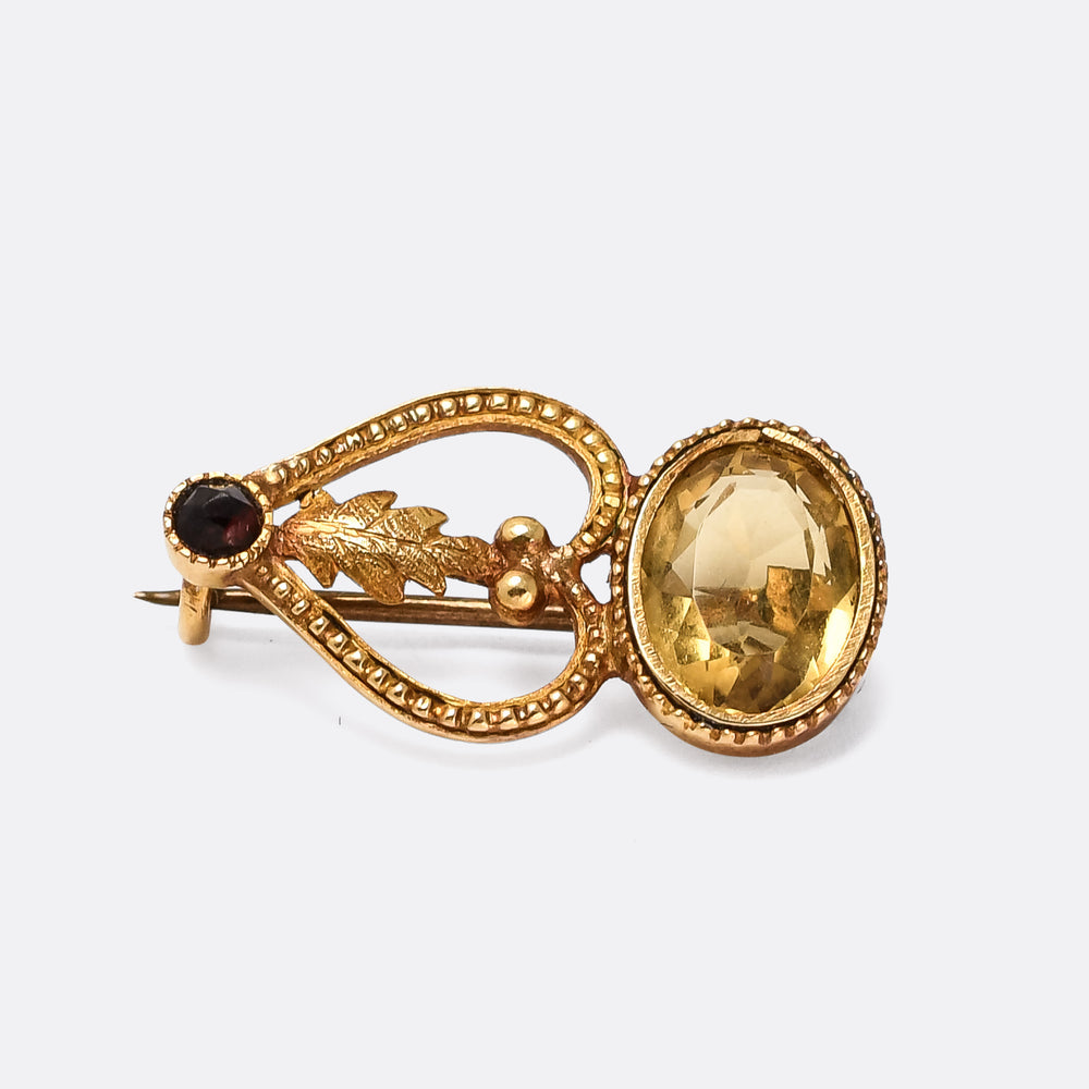 Victorian Archaeological Revival Brooch by Castellani