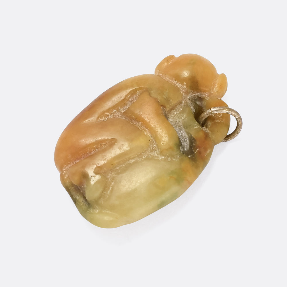 Victorian Carved Jade 