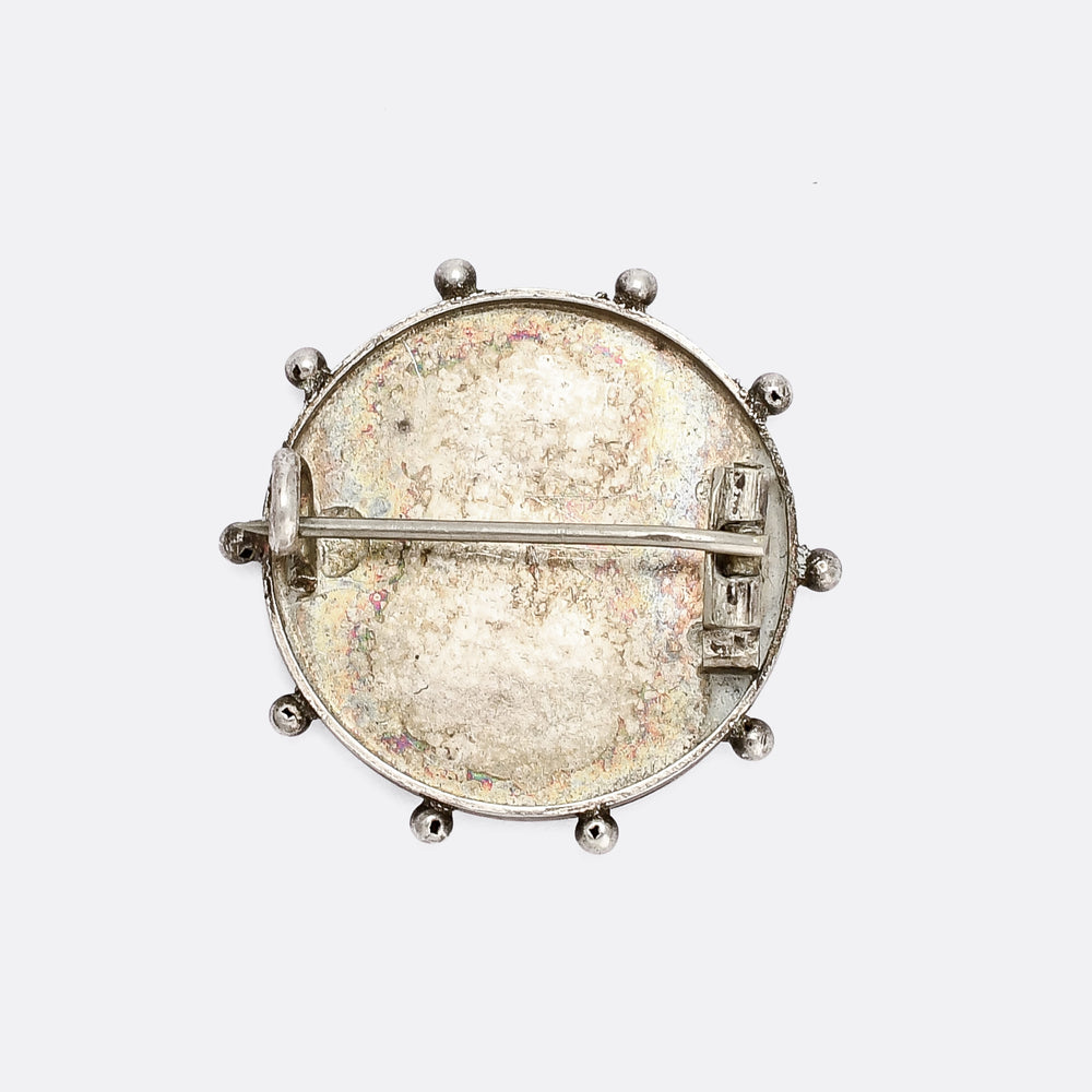 Victorian Lily of the Valley Brooch
