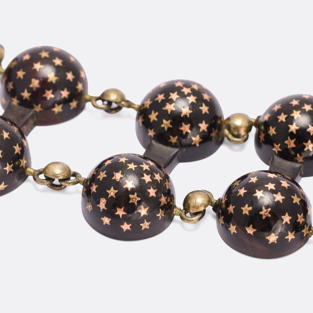 Victorian Pique Stars & Domes Bracelet