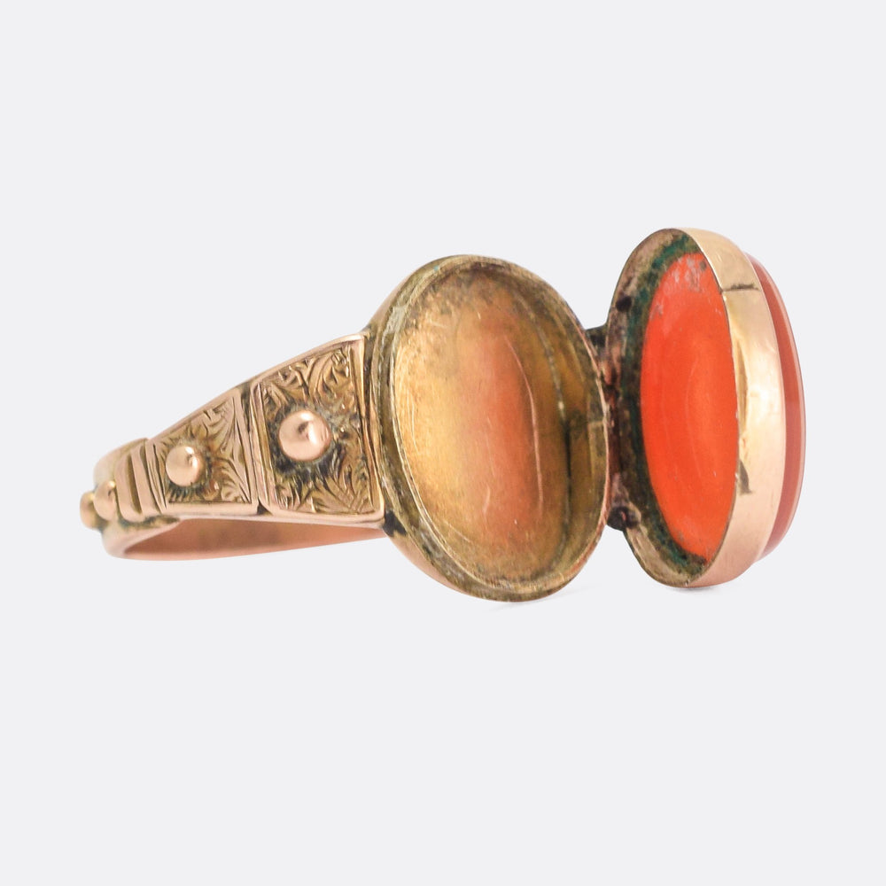 Victorian Rosary Poison Ring