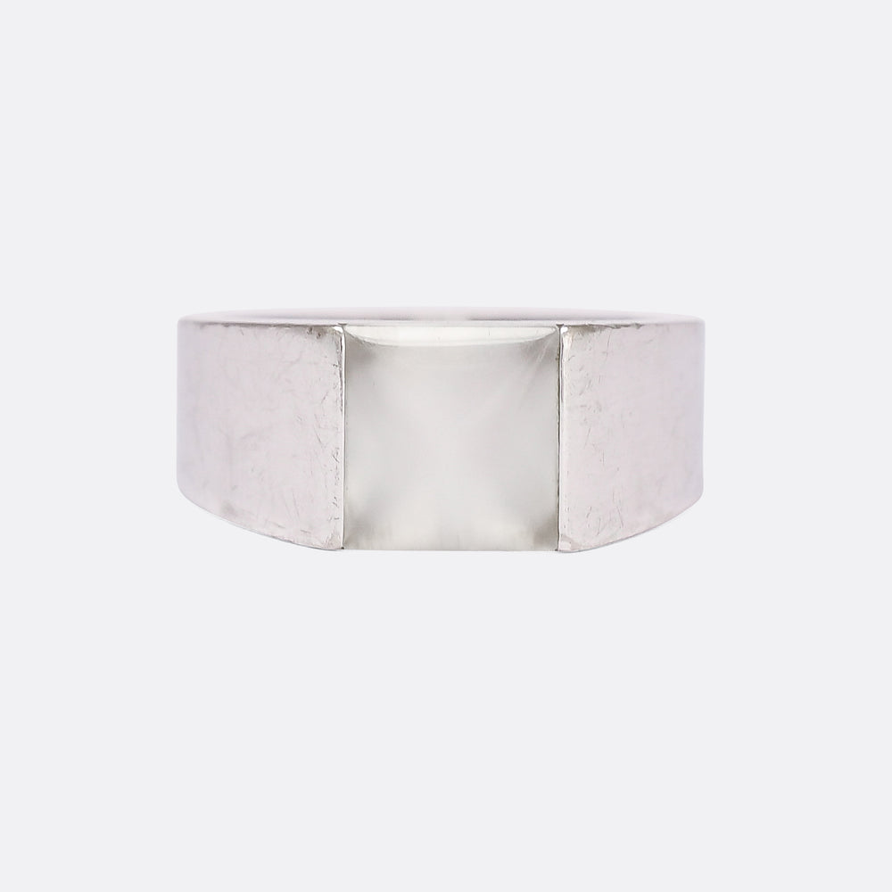 Vintage Cartier Moonstone Signet Ring