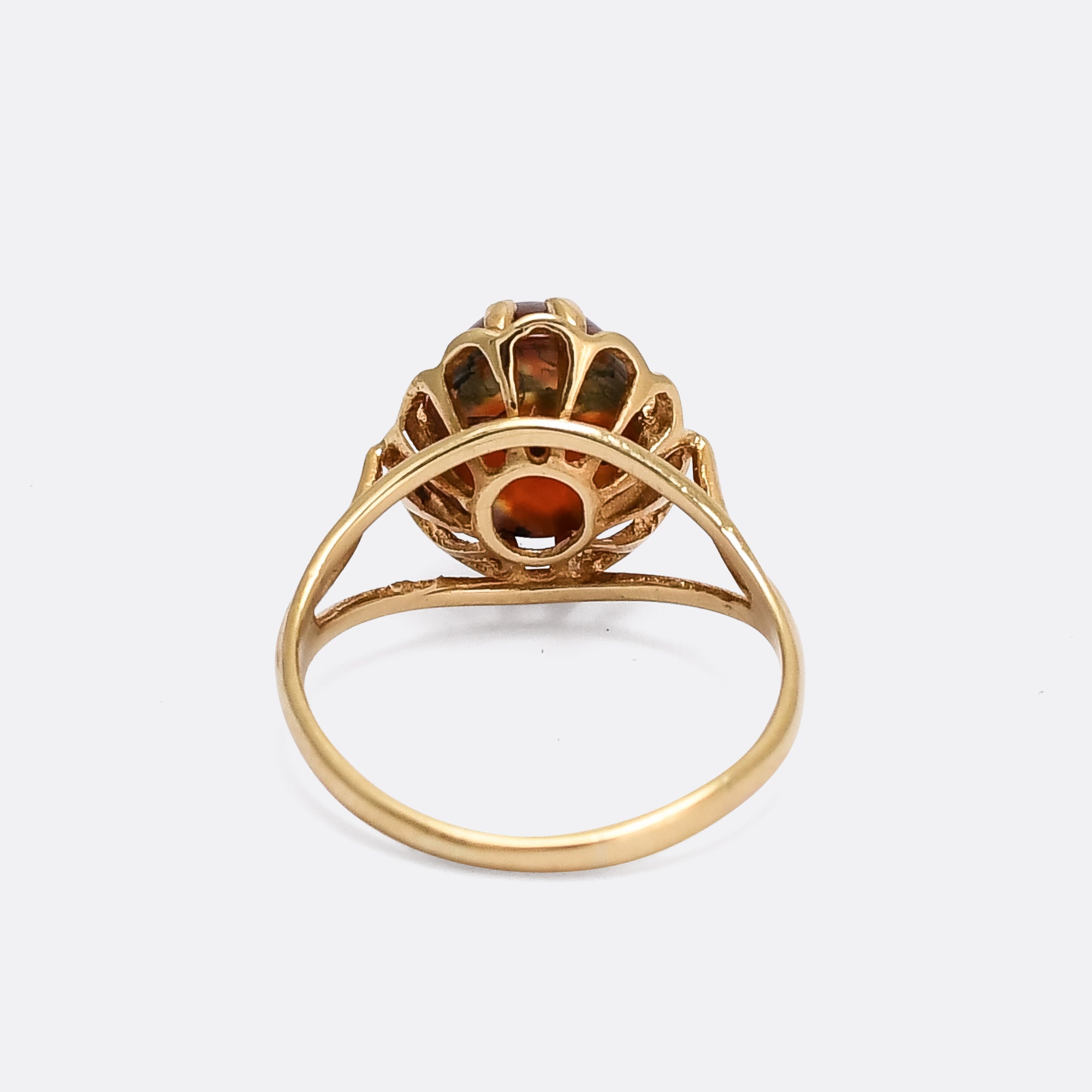 Antique moss agate ring new arrivals