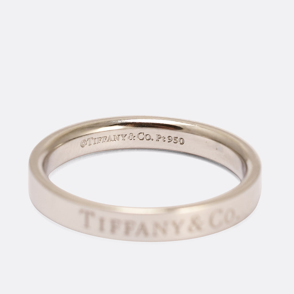 Vintage Tiffany & Co. Flat Wedding Band