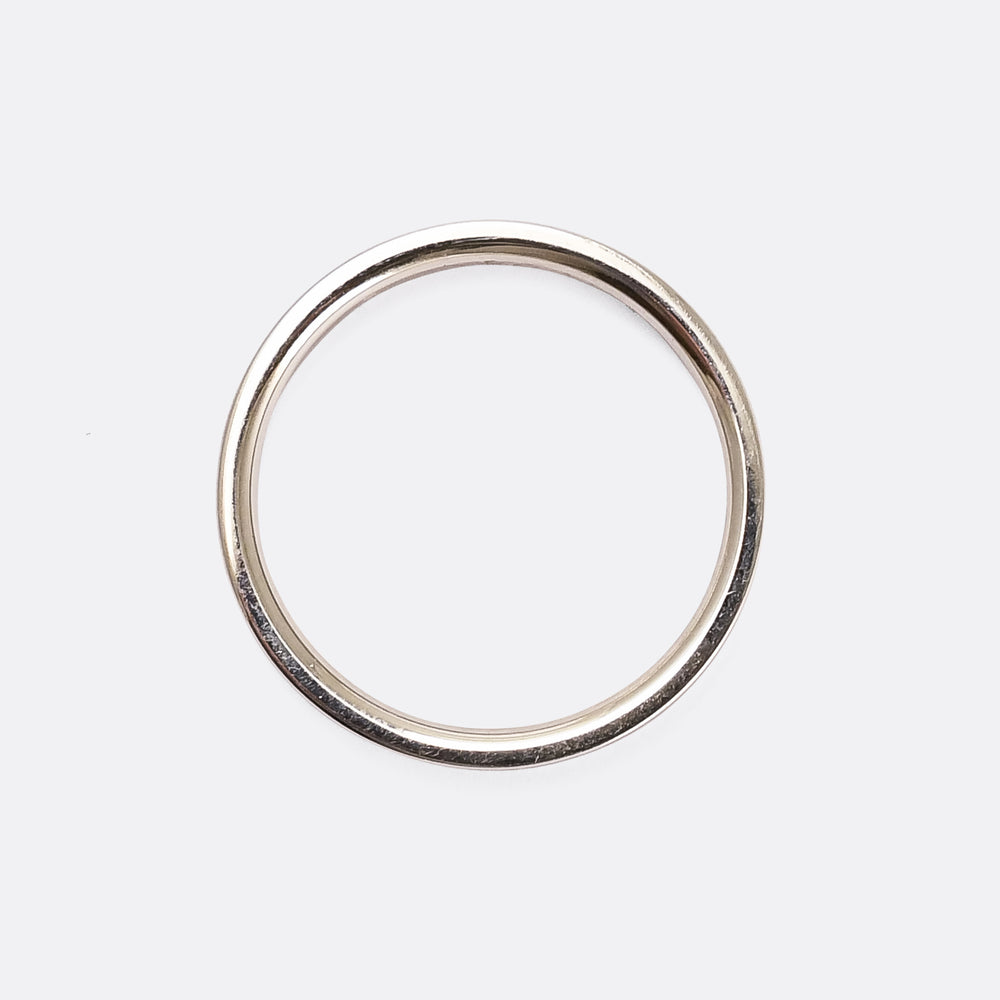 Vintage Tiffany & Co. Flat Wedding Band
