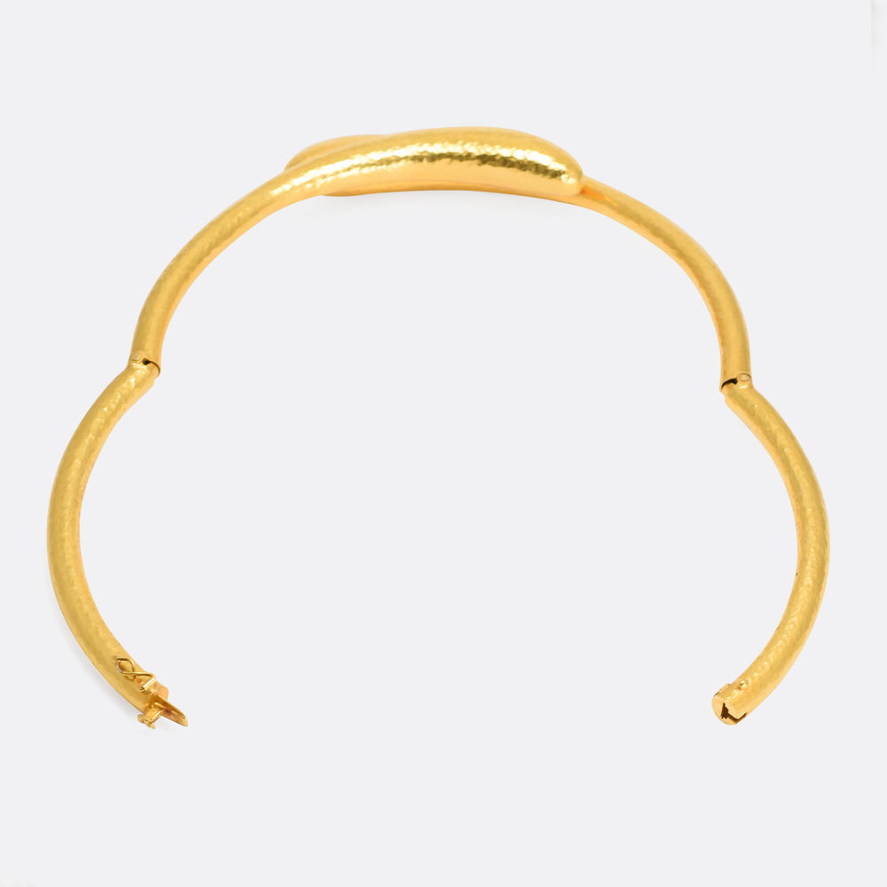 Vintage Ilias Lalaounis Gold Serpents Collar
