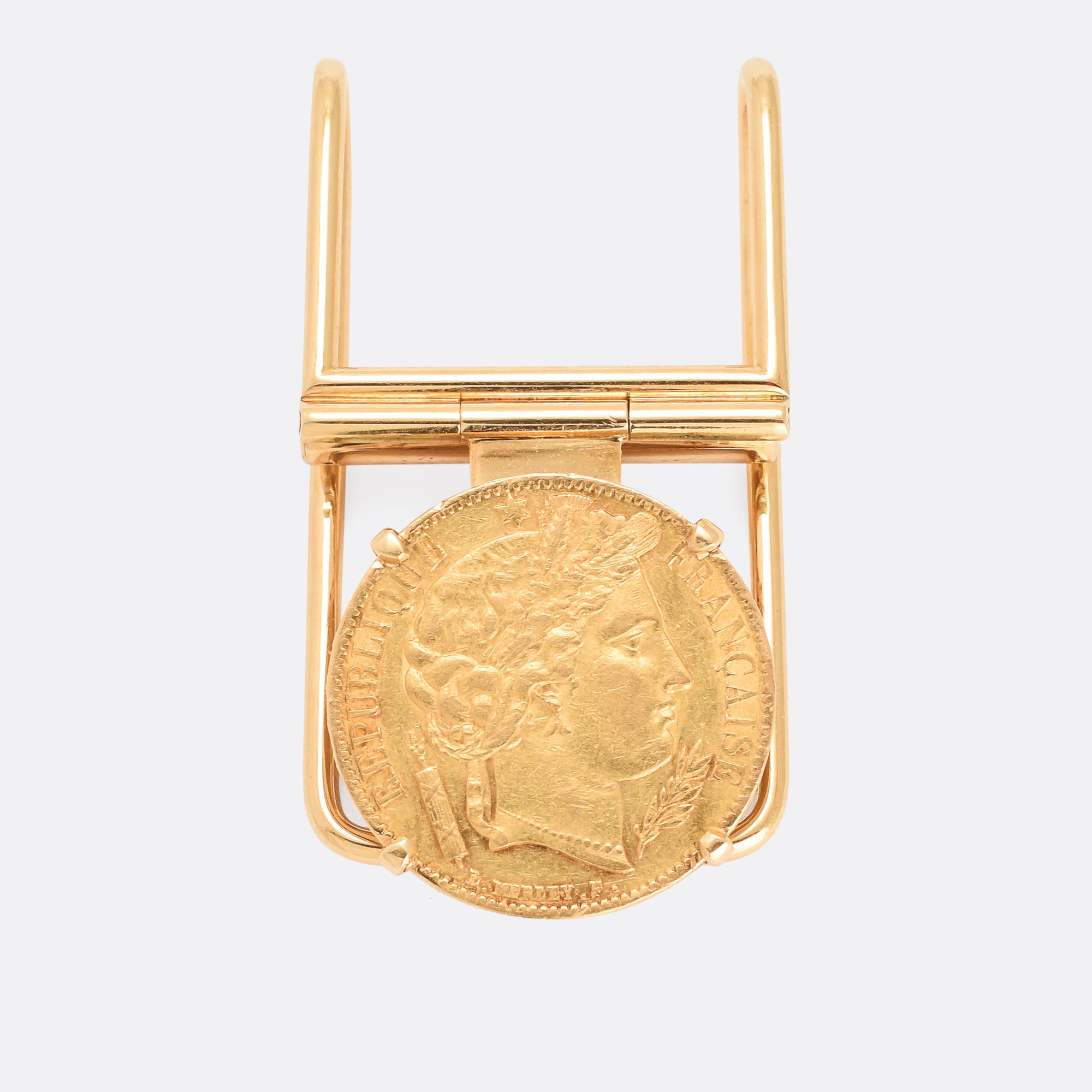 Vintage cartier hot sale money clip